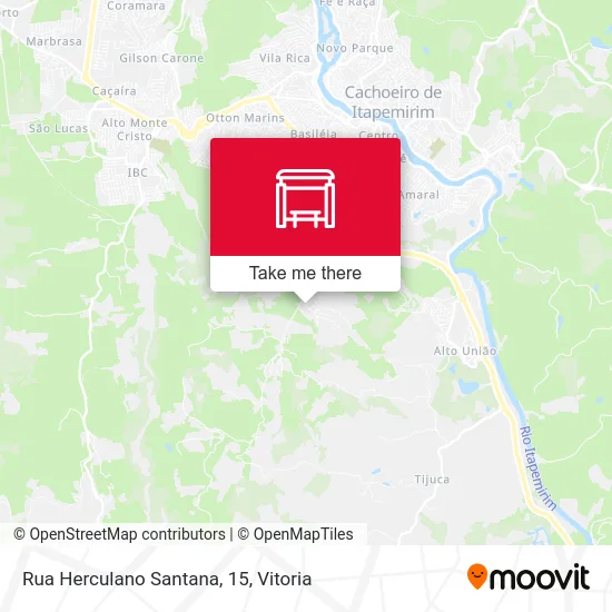 Rua Herculano Santana, 15 map