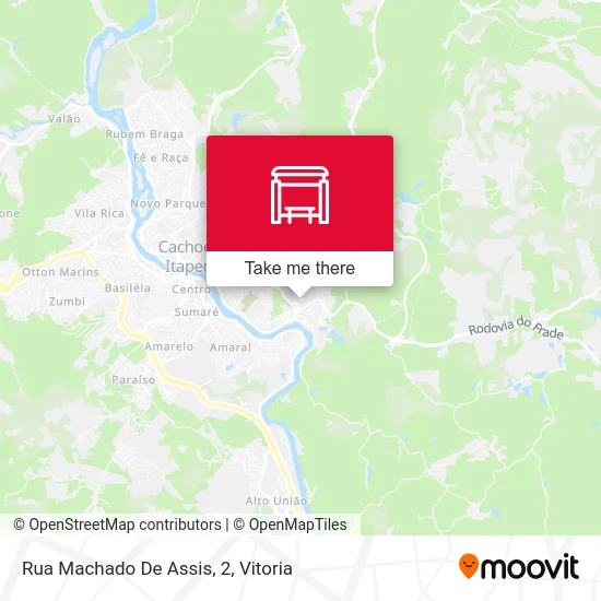 Rua Machado De Assis, 2 map