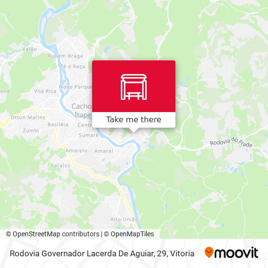 Rodovia Governador Lacerda De Aguiar, 29 map