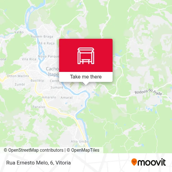 Rua Ernesto Melo, 6 map