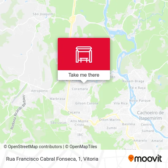 Rua Francisco Cabral Fonseca, 1 map