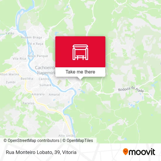 Rua Monteiro Lobato, 39 map