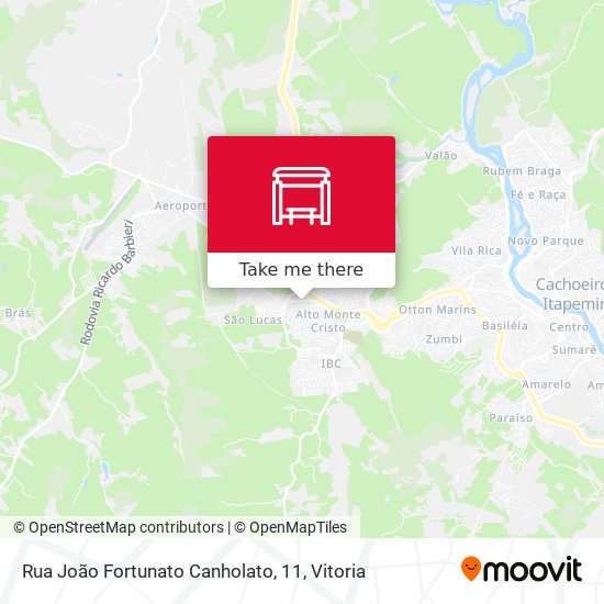 Rua João Fortunato Canholato, 11 map
