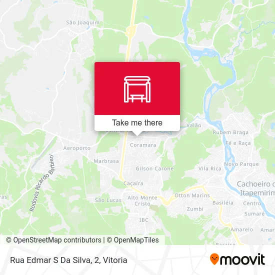 Rua Edmar S Da Silva, 2 map