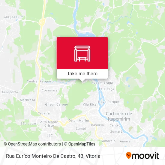 Rua Euríco Monteiro De Castro, 43 map