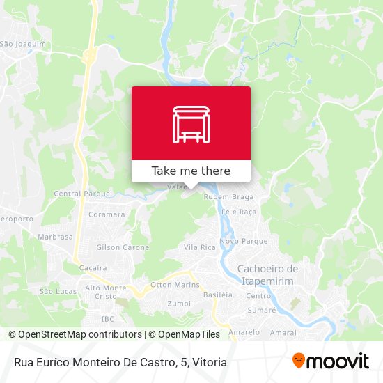 Rua Euríco Monteiro De Castro, 5 map