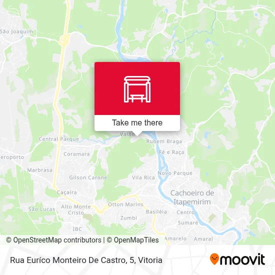 Rua Euríco Monteiro De Castro, 5 map