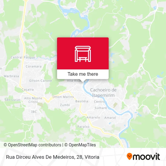Rua Dirceu Alves De Medeiros, 28 map