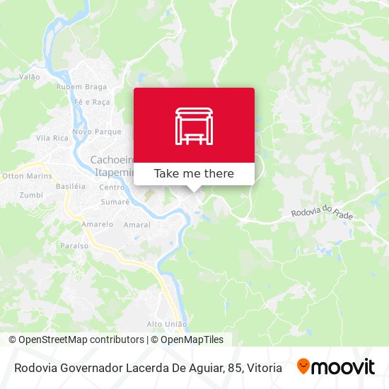 Rodovia Governador Lacerda De Aguiar, 85 map