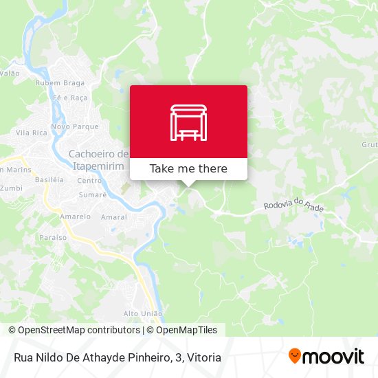 Rua Nildo De Athayde Pinheiro, 3 map
