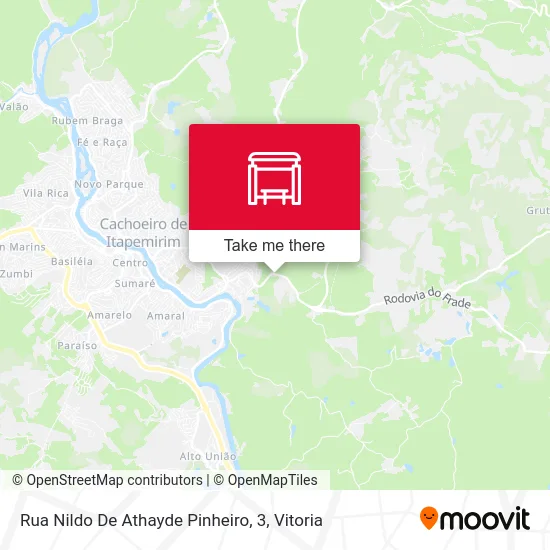 Rua Nildo De Athayde Pinheiro, 3 map