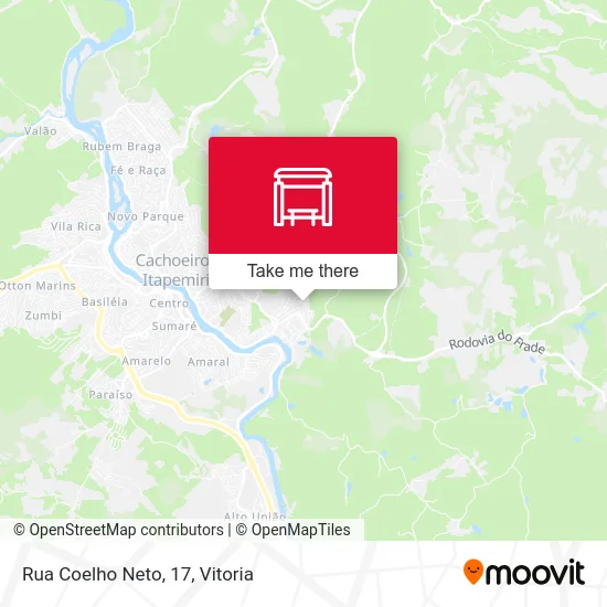 Rua Coelho Neto, 17 map