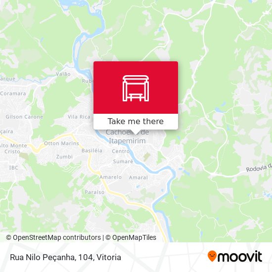 Rua Nilo Peçanha, 104 map