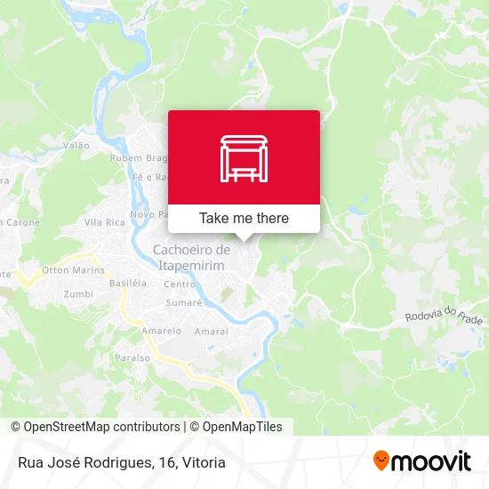 Rua José Rodrigues, 16 map