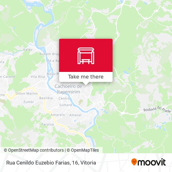 Rua Cenildo Euzebio Farias, 16 map