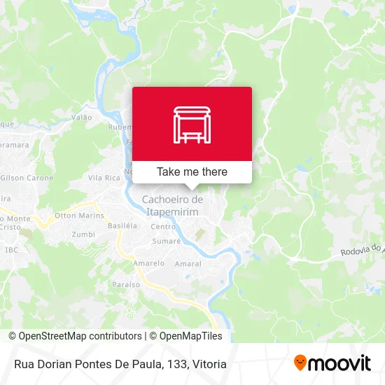 Rua Dorian Pontes De Paula, 133 map