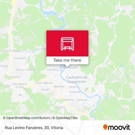 Rua Levino Fanzeres, 30 map