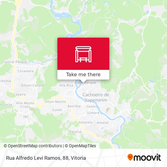 Rua Alfredo Levi Ramos, 88 map