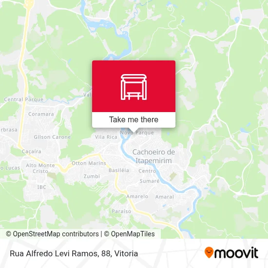 Rua Alfredo Levi Ramos, 88 map