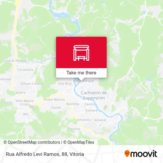 Rua Alfredo Levi Ramos, 88 map