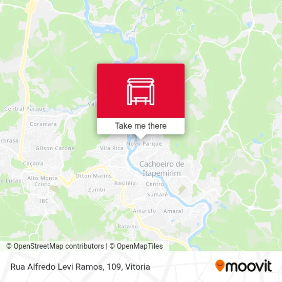 Rua Alfredo Levi Ramos, 109 map
