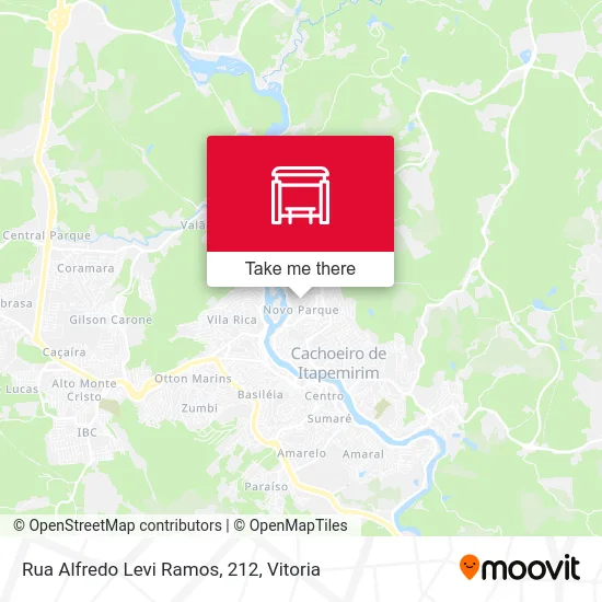 Rua Alfredo Levi Ramos, 212 map