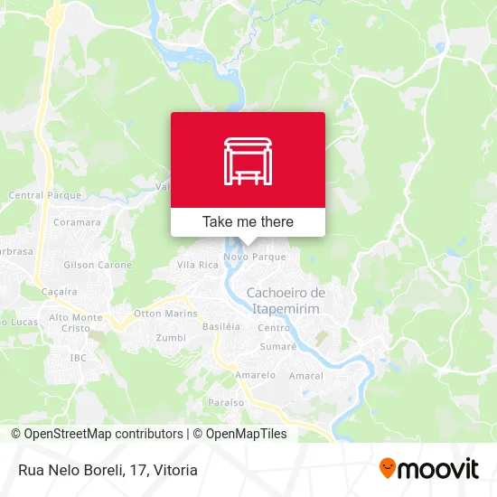 Rua Nelo Boreli, 17 map