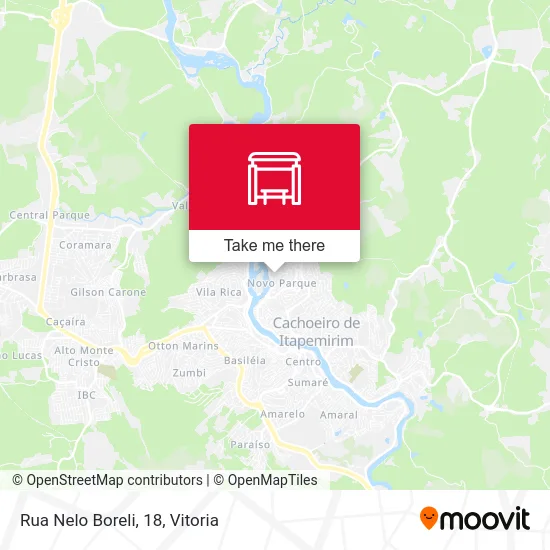 Rua Nelo Boreli, 18 map