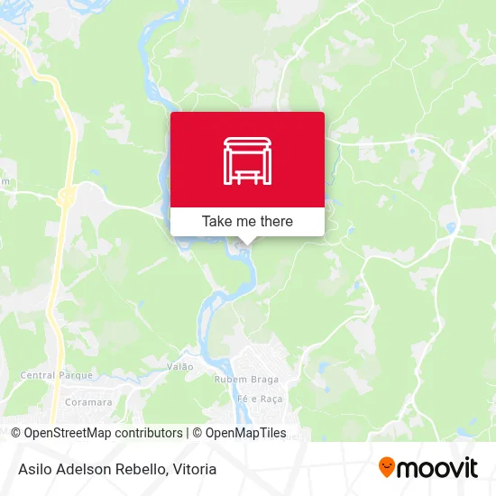 Asilo Adelson Rebello map