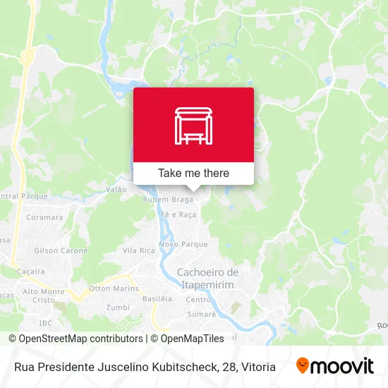 Rua Presidente Juscelino Kubitscheck, 28 map