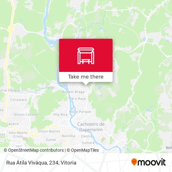 Rua Átila Viváqua, 234 map
