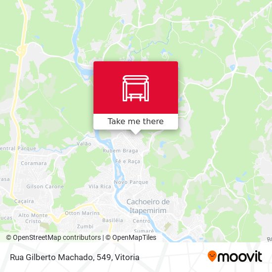 Rua Gilberto Machado, 549 map