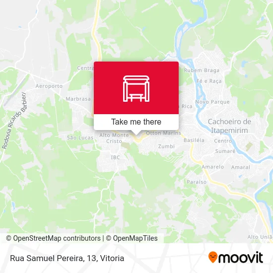 Rua Samuel Pereira, 13 map
