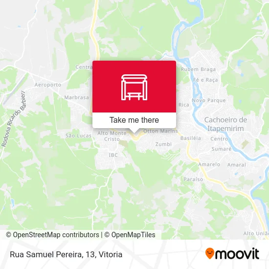 Rua Samuel Pereira, 13 map
