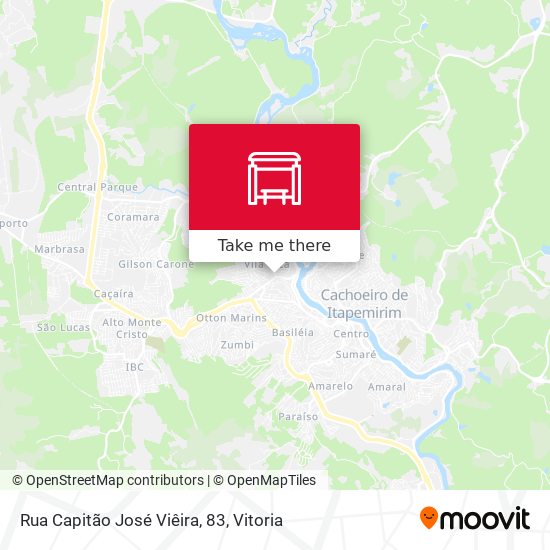 Rua Capitão José Viêira, 83 map