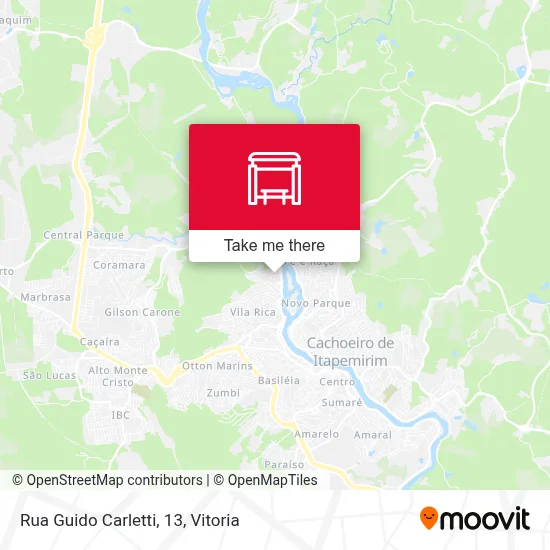 Rua Guido Carletti, 13 map