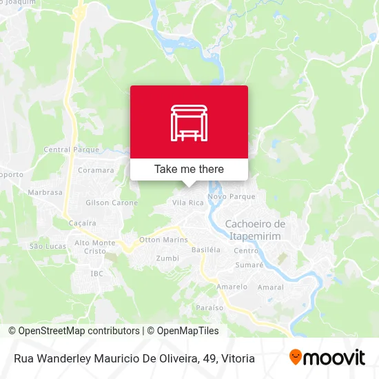 Rua Wanderley Mauricio De Oliveira, 49 map