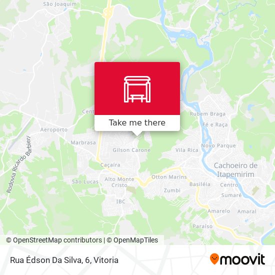 Mapa Rua Édson Da Silva, 6