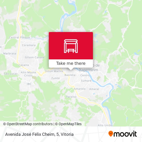 Avenida José Félix Cheim, 5 map
