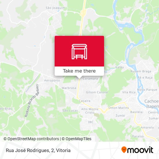 Rua José Rodrigues, 2 map