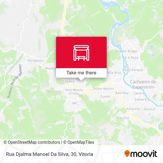 Rua Djalma Manoel Da Silva, 30 map