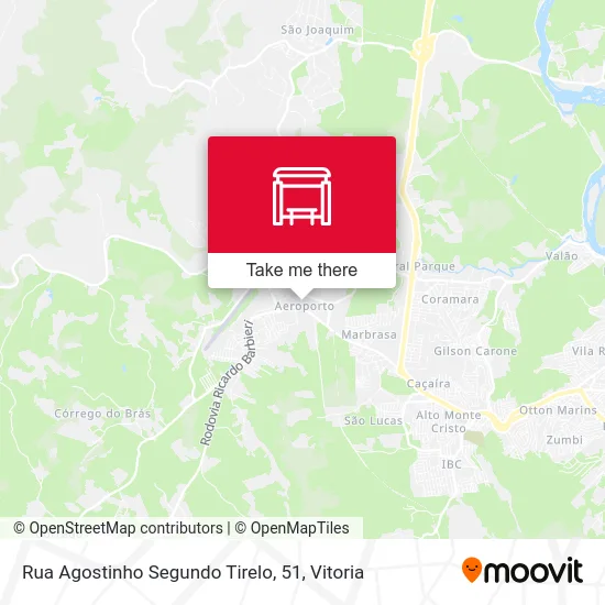 Rua Agostinho Segundo Tirelo, 51 map