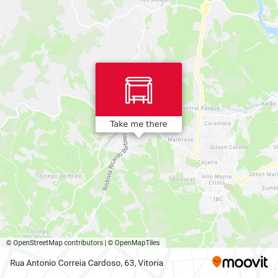 Rua Antonio Correia Cardoso, 63 map