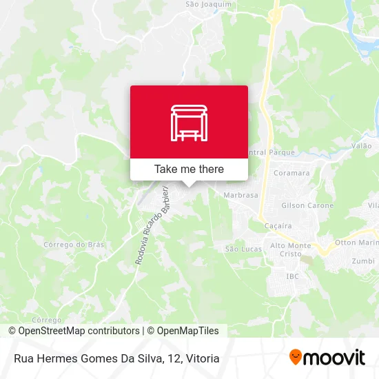 Rua Hermes Gomes Da Silva, 12 map