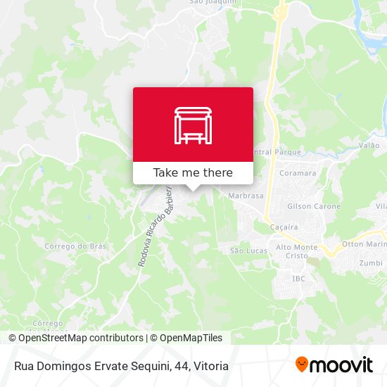 Rua Domingos Ervate Sequini, 44 map