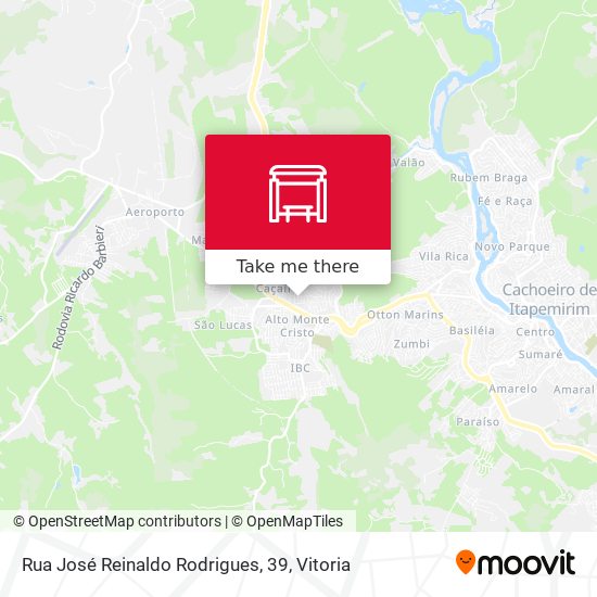 Rua José Reinaldo Rodrigues, 39 map
