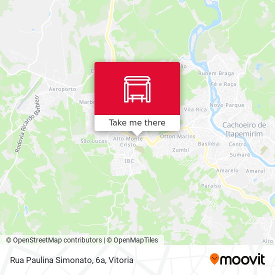 Rua Paulina Simonato, 6a map