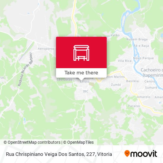 Rua Chrispiniano Veiga Dos Santos, 227 map