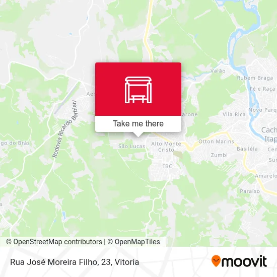 Rua José Moreira Filho, 23 map