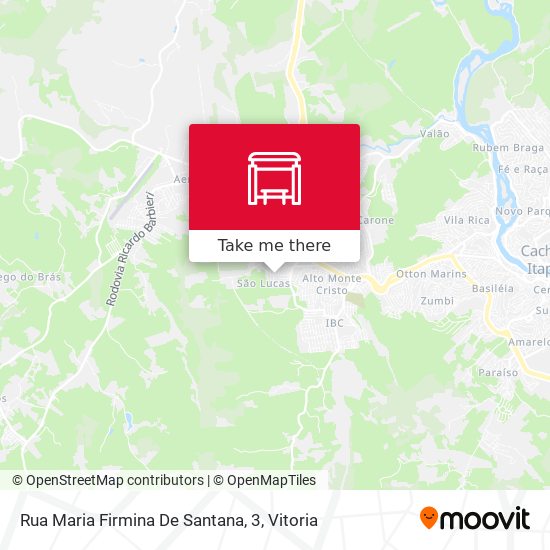 Rua Maria Firmina De Santana, 3 map